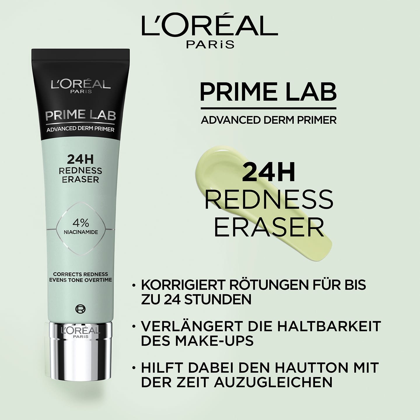 Prime Lab 24h Redness Eraser Eigenschaften